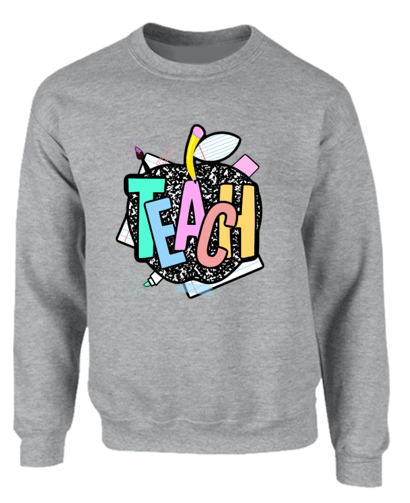 Teach Apple Sweater - Image 2