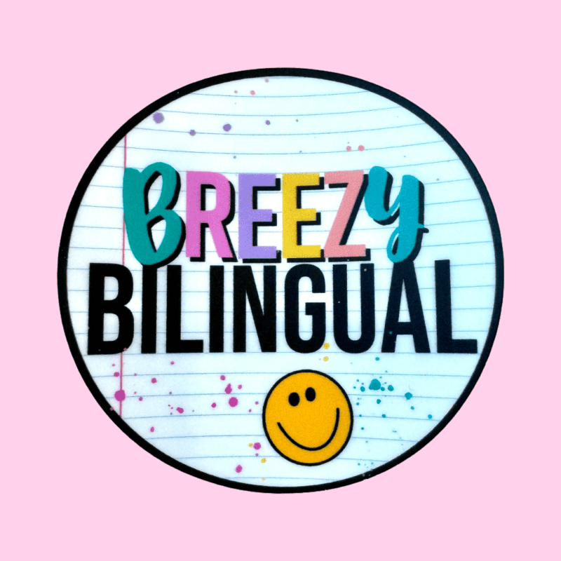 Breezy Bilingual (Sticker)