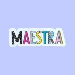Maestra Sticker