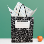 Composition Notebook Gift Bag