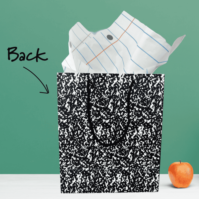 Composition Notebook Gift Bag - Image 2