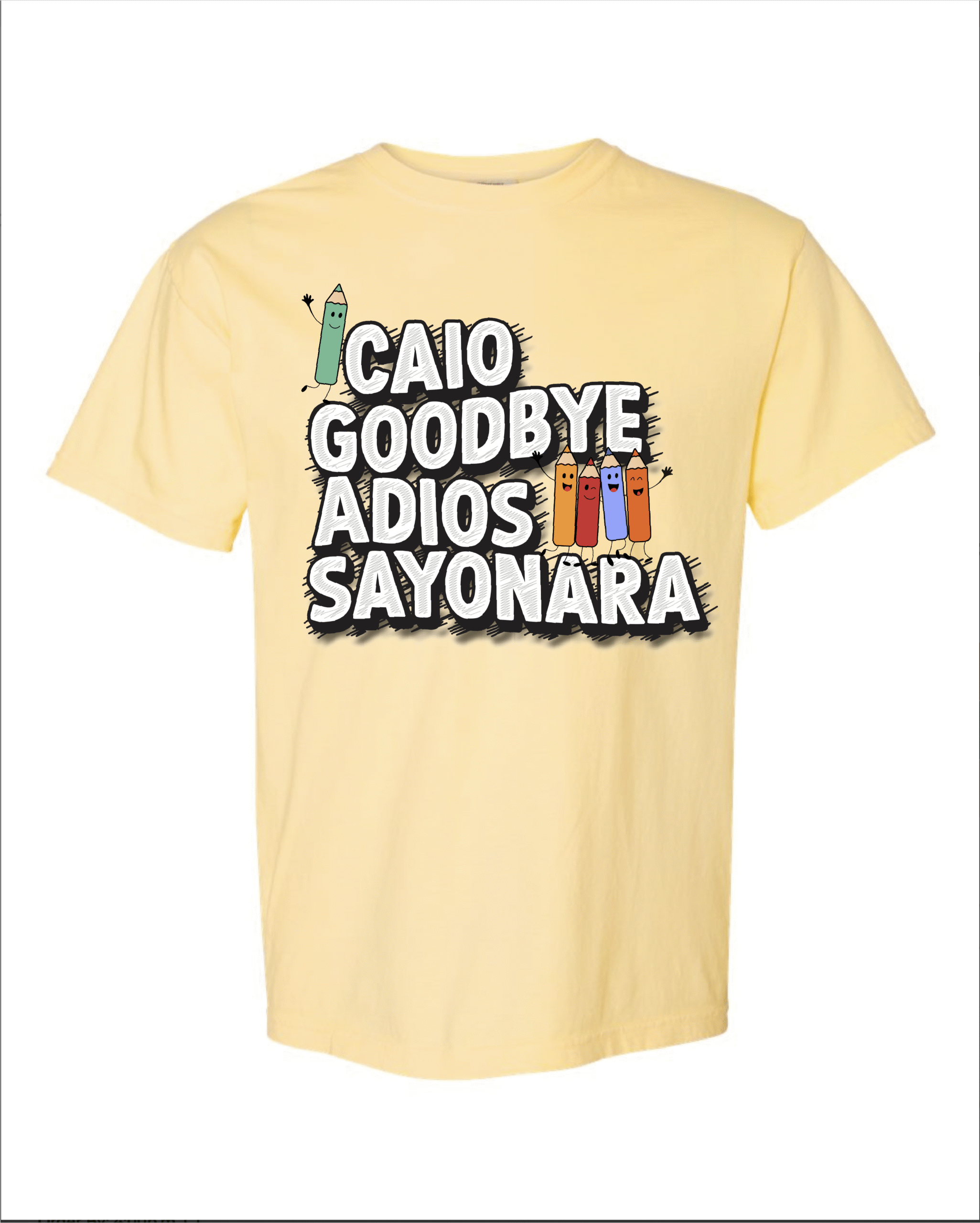 Caio, Goodbye, Adios, Sayonara