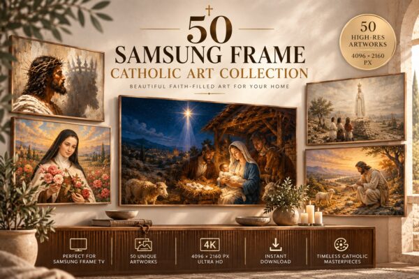 Catholic Art Bundle for Samsung Frame TV